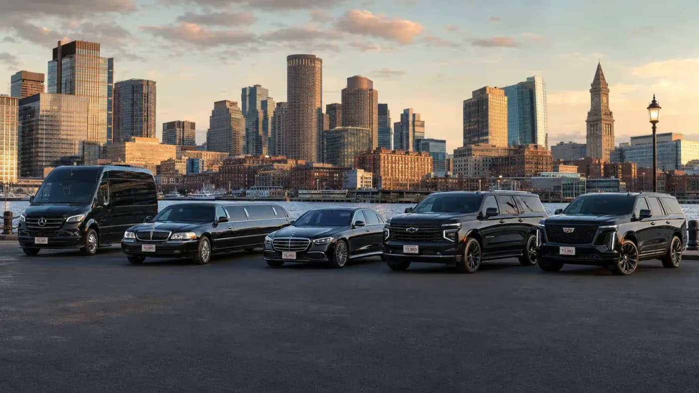 TiLimousine luxury fleet - executive sedans, SUVs, and vans in Boston