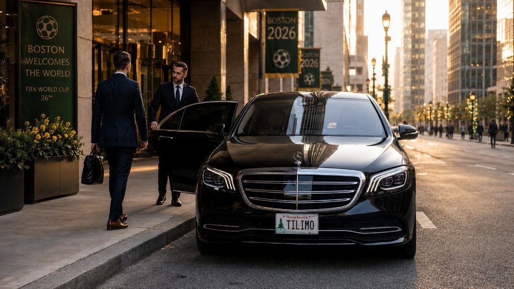 TiLimousine corporate chauffeur service for World Cup 2026 group transportation