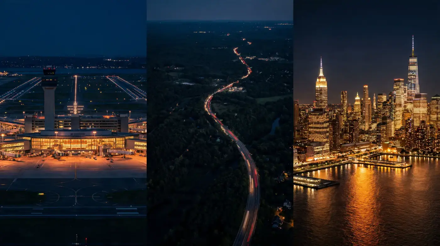 Logan Airport to New York - Private Car Service - TiLimousine private car service